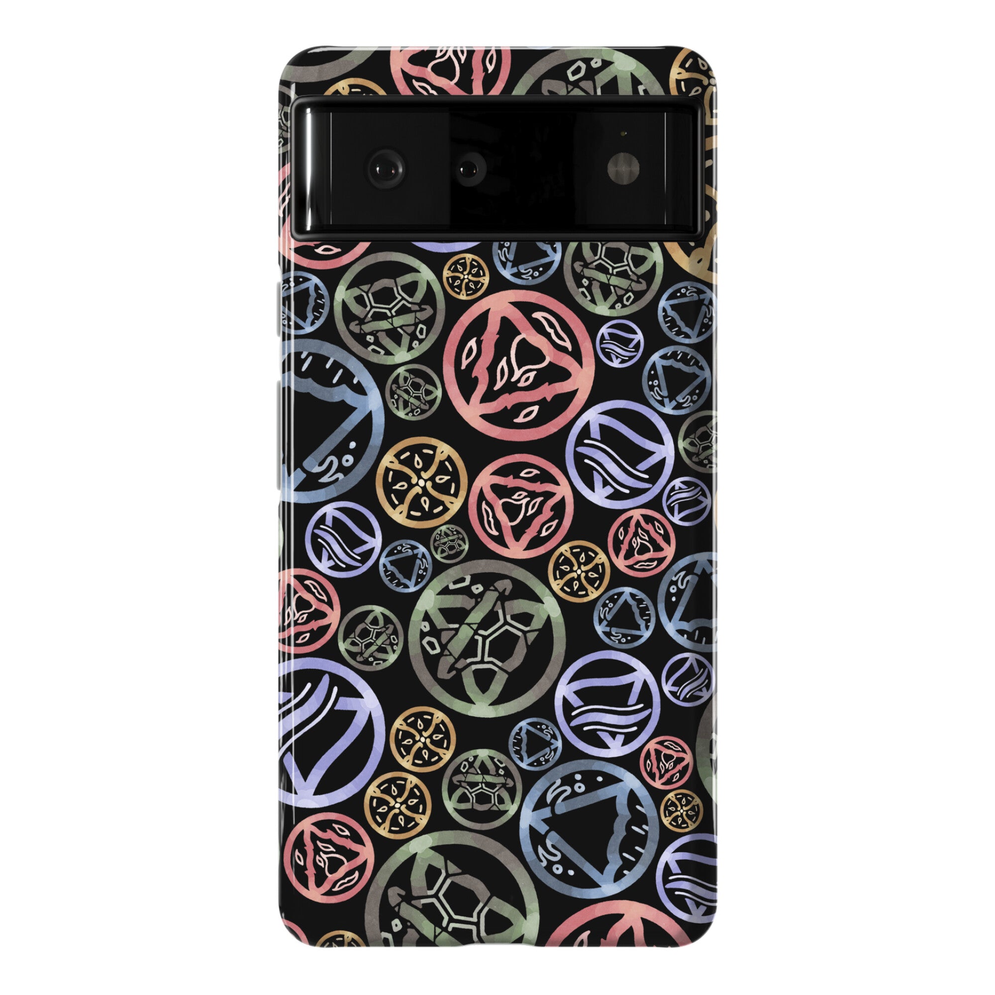 Witch's Elements Dark Pattern Phone Case